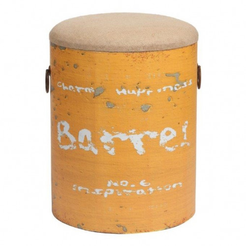 столик-табурет barrel orange оранжевый в Кургане