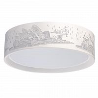 потолочный светодиодный светильник de markt ривз 674016001 в Кургане