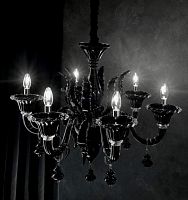 дизайнерская подвесная люстра ideal lux radetzky sp6 nero черная в Кургане