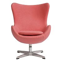 детское кресло egg chair коралловое в Кургане