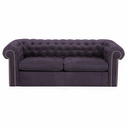 диван chesterfield прямой фиолетовый в Кургане