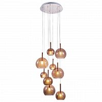дизайнерская подвесная люстра spot light bellezia 1780913 медь в Кургане