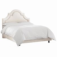 кровать двуспальная 160х200 белая kennedy talc в Кургане