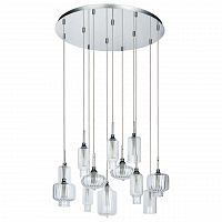 дизайнерская подвесная люстра spot light larissa 1891228 хром в Кургане