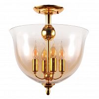 потолочный светильник crystal lux atlas pl4 gold в Кургане