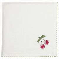 салфетка cherry red w/embroidery в Кургане