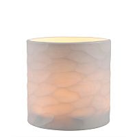 подсвечник белый стеклянный fontana m от eichholtz, 20 см в Кургане