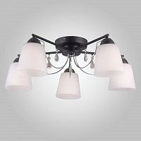 потолочная люстра eurosvet campana 70094/5 черный в Кургане