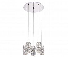 подвесная светодиодная люстра kink light аква-кристалл 08620-5a в Кургане