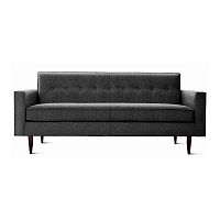 диван bantam sofa большой прямой темно-серый в Кургане