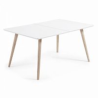 стол quatre 160(260)x100 белый от la forma (ex julia grup) в Кургане