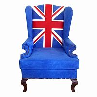 каминное кресло union jack classic в Кургане