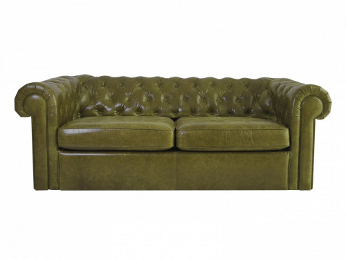 диван chesterfield прямой оливковый в Кургане