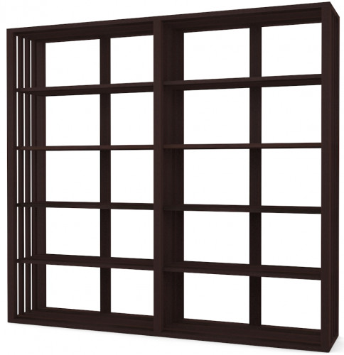 стеллаж dilan black (230*44*212) в Кургане