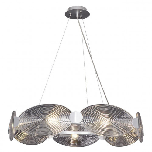 подвесная люстра maytoni houston mod022pl-07s серебро в Кургане