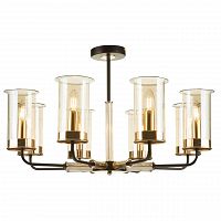 потолочная люстра freya tera fr5029pl-08b янтарная в Кургане