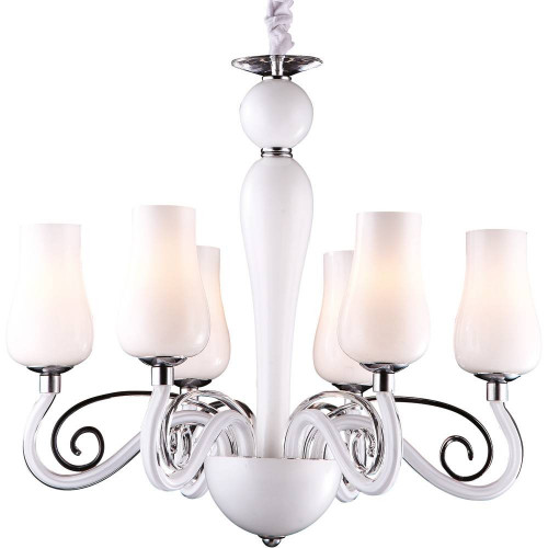 подвесная люстра arte lamp biancaneve a8110lm-6wh в Кургане