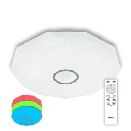 потолочный светодиодный светильник citilux диамант cl71360rgb в Кургане