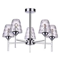 потолочная светодиодная люстра lumion gerana 3598/30cl хром в Кургане