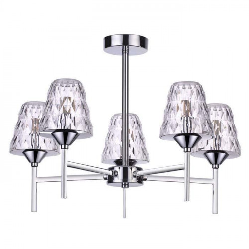 потолочная светодиодная люстра lumion gerana 3598/30cl хром в Кургане