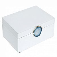шкатулка для украшений белая 28x10x20 см в Кургане