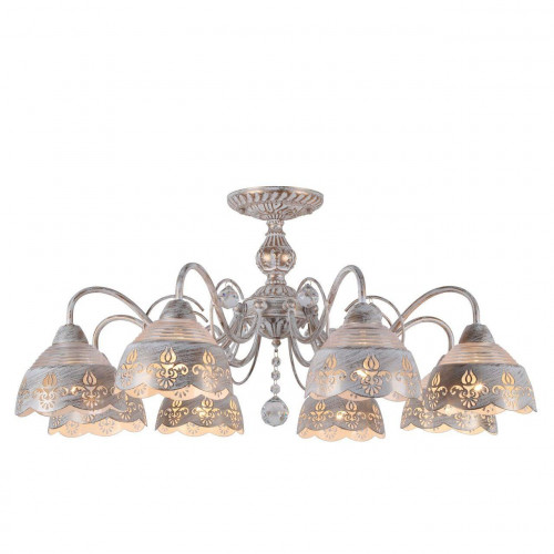 потолочная люстра arte lamp sicilia a9106pl-8wg в Кургане