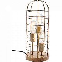лампа настольная cage латунь в Кургане