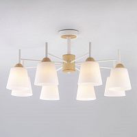 потолочная люстра eurosvet fresco 70085/8 белый в Кургане
