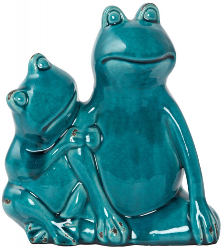 декор frog blue couple в Кургане