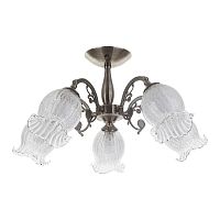 потолочная люстра idlamp ernest 288/5pf-oldbronze в Кургане