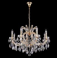 подвесная люстра crystal lux hollywood sp8 gold в Кургане