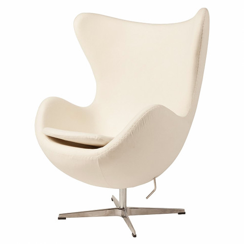 кресло egg chair кремовое в Кургане