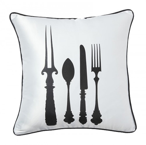 подушка со столовыми приборами tableware white в Кургане