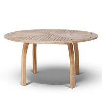 модена круглый стол из тика, 150 см. в Кургане