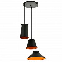 дизайнерская подвесная люстра spot light erynie 1460304 черная в Кургане