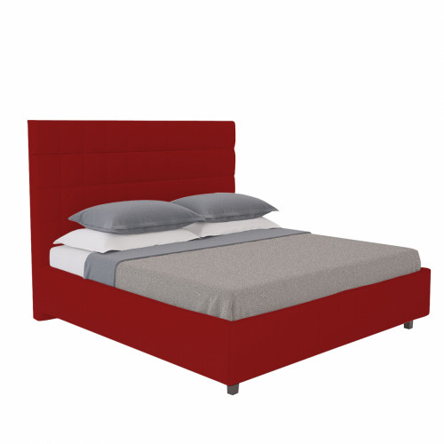 кровать двуспальная 180х200 красная shining modern в Кургане