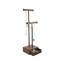 органайзер для украшений pillar высокий чёрный-орех в Кургане