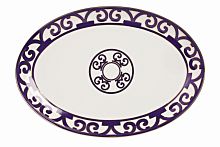овальное блюдо violet dreams большое в Кургане