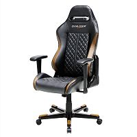 кресло геймерское dxracer черно-коричневое в Кургане
