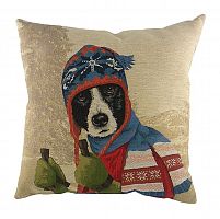 подушка с картинкой ski dogs border collie в Кургане
