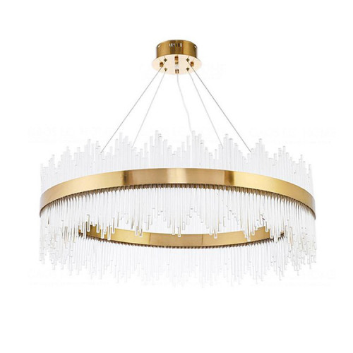 люстра stripglass 65 латунь, прозрачное стекло в Кургане