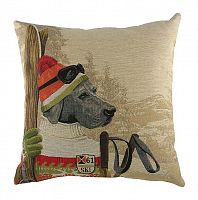подушка с картинкой ski dogs labrador в Кургане