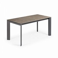 стол atta 160 (220)x90 антрацит, porcela vulcano c cc0186vc от la forma (ex julia grup) в Кургане
