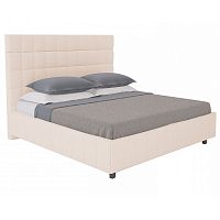 кровать большая 200х200 shining modern светло-бежевая в Кургане
