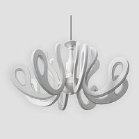 потолочная светодиодная люстра ambrella light orbital classic fk82/8 wh 504w d820 в Кургане