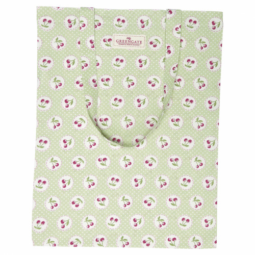 сумка хлопковая cherry berry p.green в Кургане