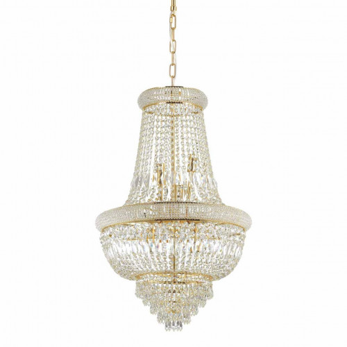 подвесная люстра ideal lux dubai sp10 ottone в Кургане