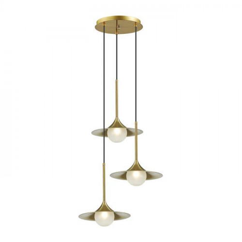 подвесная люстра odeon light barolo 4155/27l в Кургане