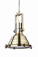 подвесной светильник в стиле лофт lamp maritime цвет латунь в Кургане
