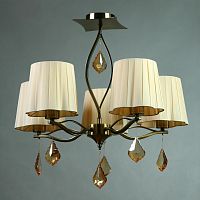 потолочная люстра brizzi bx03203/5 bronze cream в Кургане